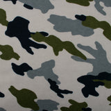 CHELSEA Flannelette Print - Camouflage - Grey Mix