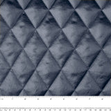 Doublure satin piqué - Marine