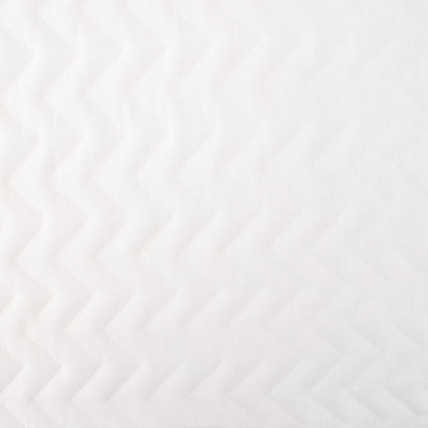 Popeline grande largeur piquée - Blanc