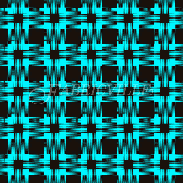 Abstract Tartan Depiction