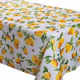 Tablecloth - Beatrice - Yellow - 70"x70" Square