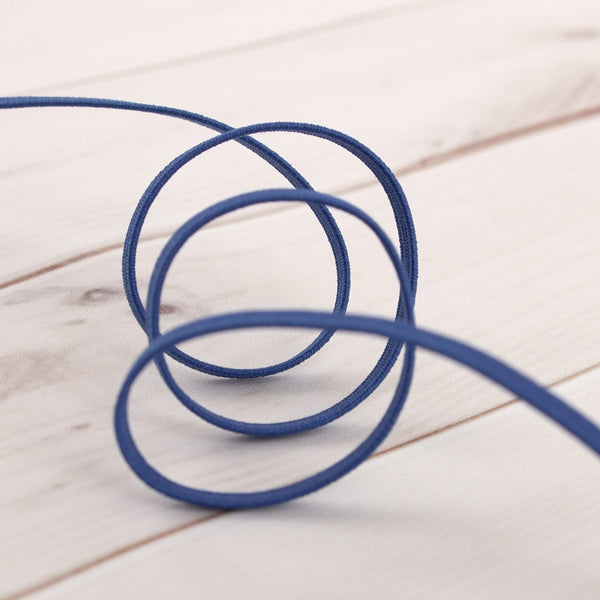 3mm braided elastic - ROYAL BLUE