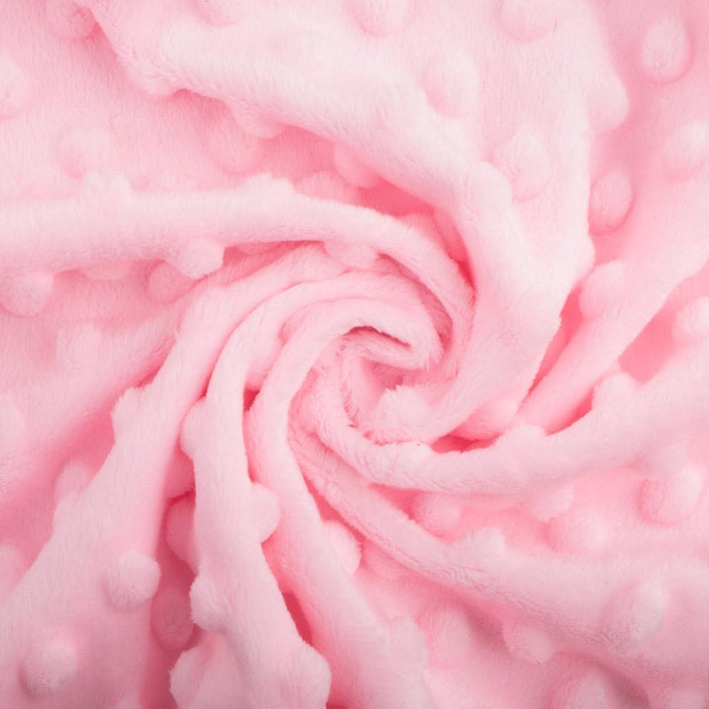 Dimple Micro Chenille Fleece - Pink
