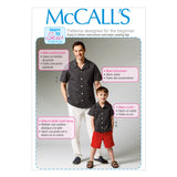 M6972 Men's/Boys' Shirt, Shorts and Pants (size: SML-MED-LRG-XLG)