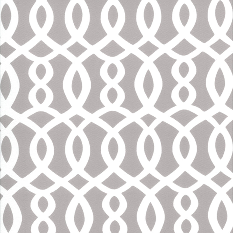 Tissu décor maison - Signature Maddy 1063 - gris, blanc