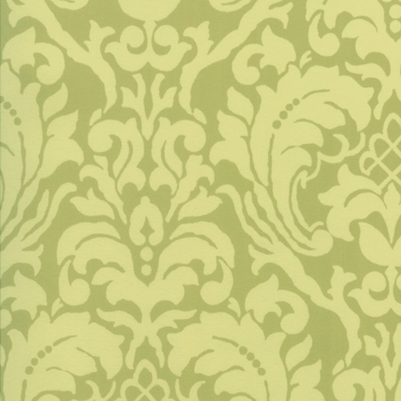 12 x 12 po Échantillon - Tissu décor maison - Signature Matheo 1050 - vert