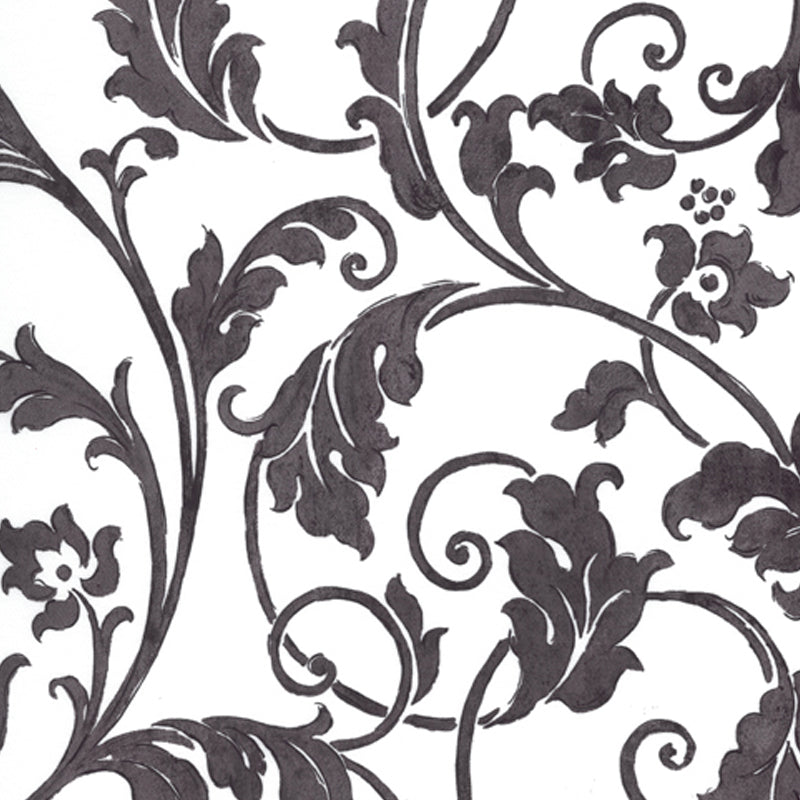 Home Decor Fabric - Signature Miyuki 134 - dark grey, white