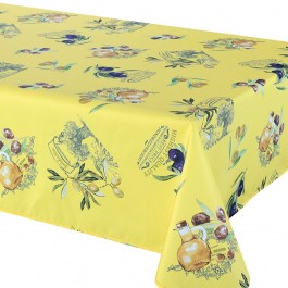 Tablecloth - Primo - Yellow - 70"x70" Square