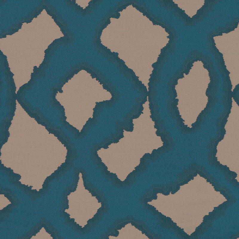 9 x 9 po échantillon de tissu - Tissu décor maison - Unique - Ryder Émeraude
