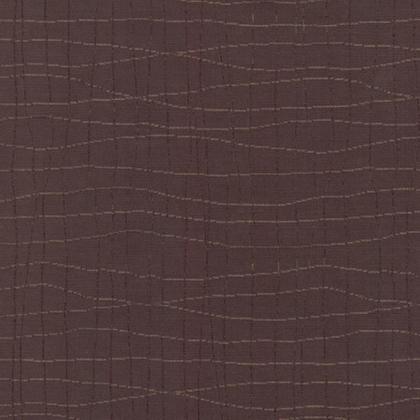 12 x 12 po Échantillon - Tissu décor maison - Signature Tandem 11 - brun