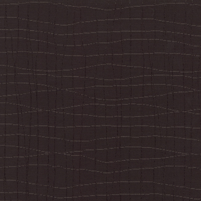 Tissu décor maison - Signature Tandem 4 - brun foncé