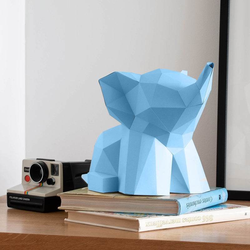 Baby Elephantl 3d papercraft DIY