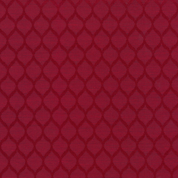 Tissu décor maison - Signature Tudor 10 - rouge