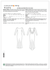 V1374 Misses' Dress - Misses