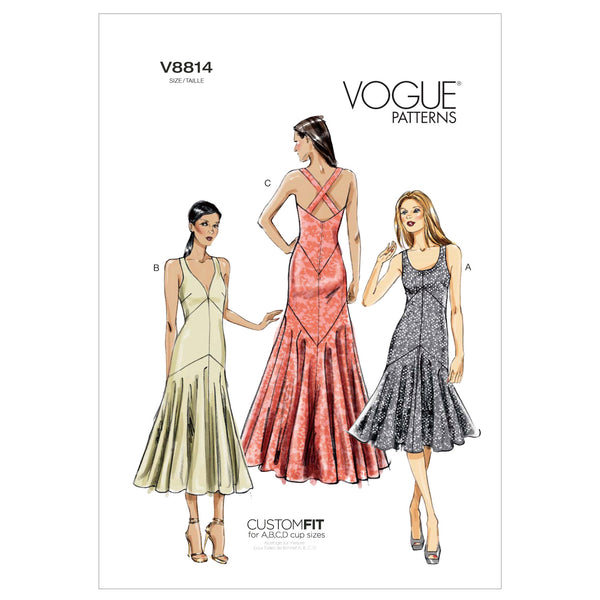 V8814 Misses' Dress - Misses