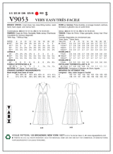 V9053 Misses' Dress - Misses
