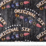 NHL Cotton - Original six - Logo - Black