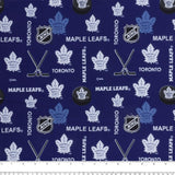 Toronto Maple Leafs - NHL Flannelette Print - Logo