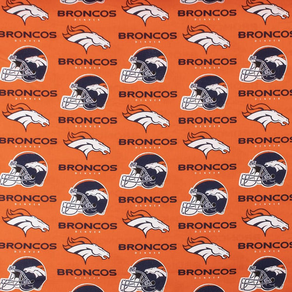 Broncos de Denver - Coton imprimé de la LNF