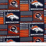 Broncos de Denver - Patchwork - Orange