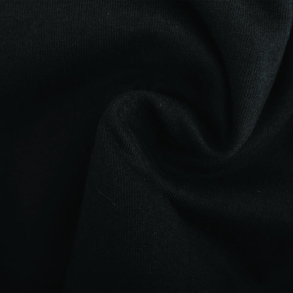 8oz Cotton Jersey - Black