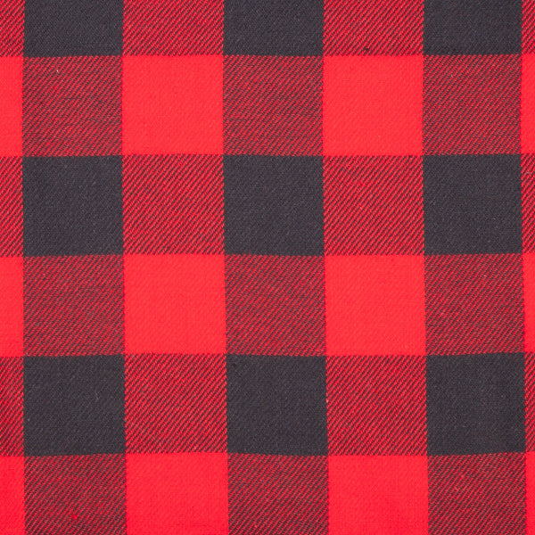 LONDON - Brushed Plaid - Red – Fabricville
