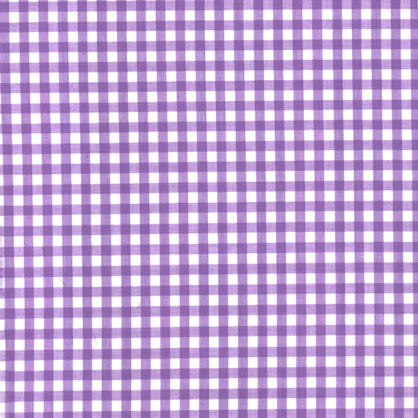 Gingham Check - Lilac 1/4"