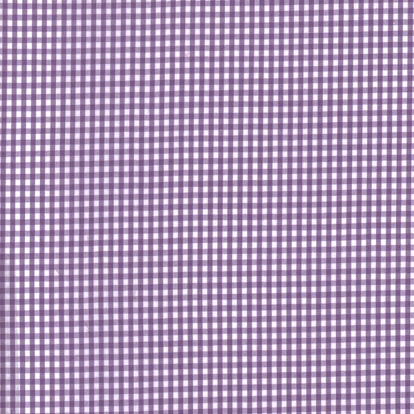Gingham Check - Lilac 1/8''
