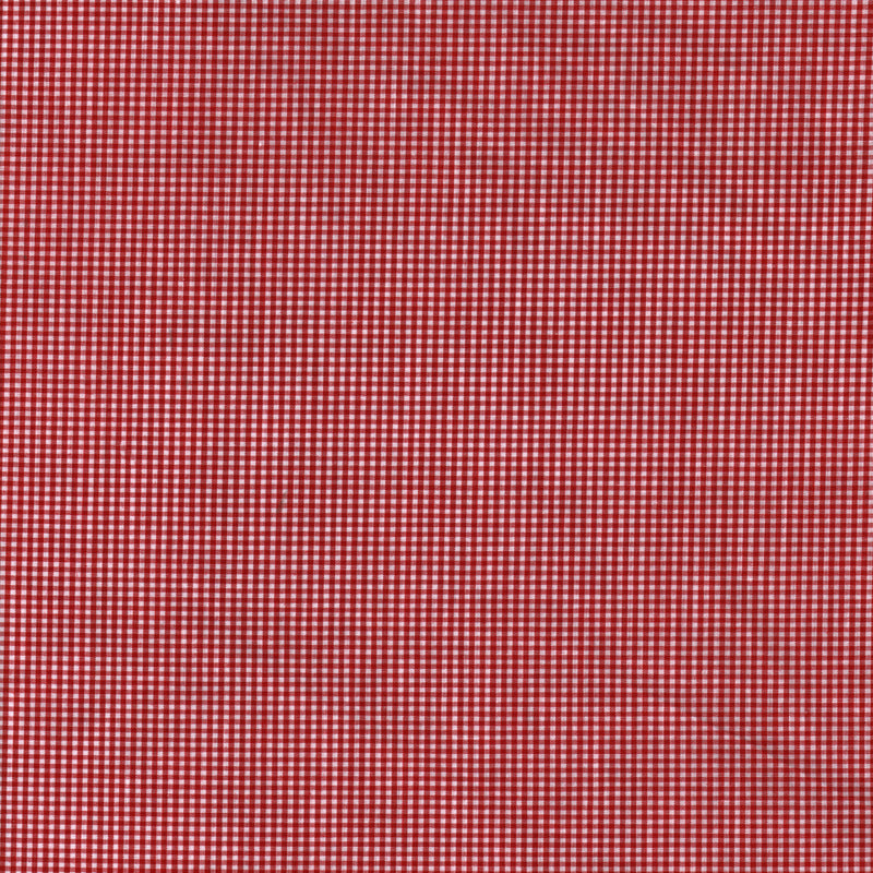 Gingham 1/16 Inch - Red